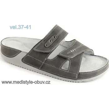 Dámská obuv MEDISTYLE ALBÍNA 4A-J16/1 pantofel šedý, šedá - 41