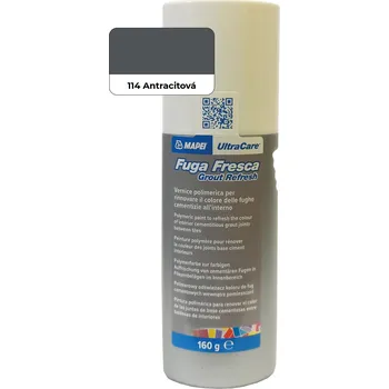 Spárovací hmota Mapei UltraCare Fuga Fresca antracit 160 g