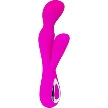 Vibrátor LOLO multifunkční silikonový turbo vibrátor se stimulátorem růžový