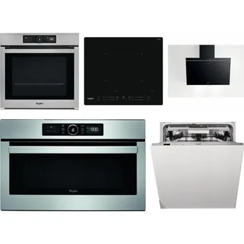 Set domácích spotřebičů WHIRLPOOL AKZ9 9480 IX + WHIRLPOOL WL S7260 NE + WHIRLPOOL AKR 62F LT K + WHIRLPOOL ABSOLUTE AMW 730 IX + WHIRLPOOL WIO 3O540 PELG