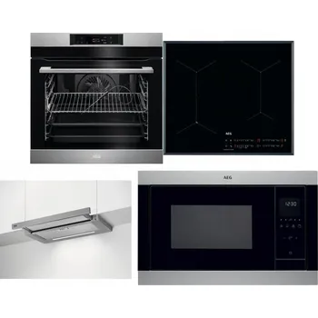 Set domácích spotřebičů AEG BPK742380M + AEG Mastery SenseFry IAE64431FB + AEG DPE5660M + AEG Mastery MSB2547D-M