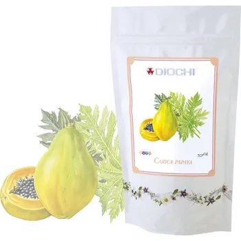 Přírodní produkt Diochi Carica papaya - čaj, 80 g podporuje odbourávání tuků