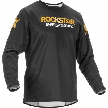 Moto dres Enduro dres FLY RACING KINETIC ROCKSTAR gold Velikost: M