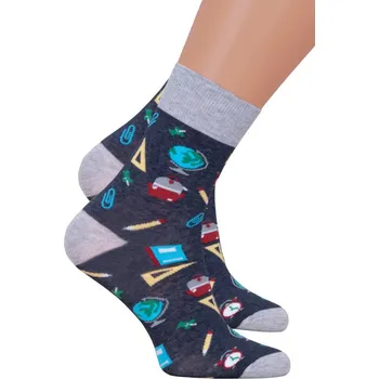 Chlapecké klasické ponožky 039/001 STEVEN