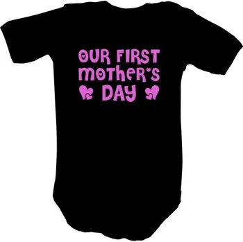 Kojenecký body Dětské body s potiskem First mothers day dětské