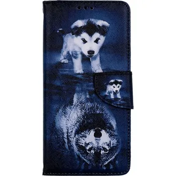 Pouzdro na mobilní telefon Pouzdro Xiaomi Redmi A1 knížkové Odraz vlka (kryt neboli obal na Xiaomi Redmi A1)