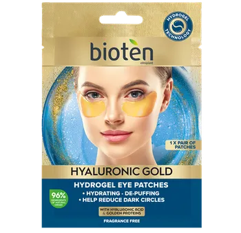 Péče o oční okolí Bioten Hyaluronic Gold hydrogelové polštářky pod oči 35 g