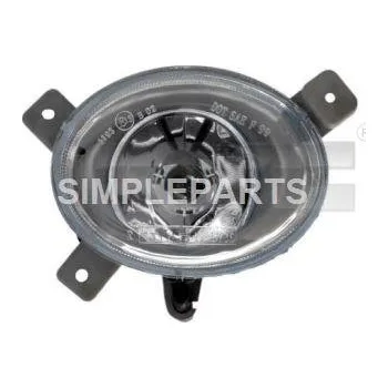 Mlhový světlomet Mlhovka přední | pravá 5920996, 9178185,19-5735-05-9,, ECAR, 906030-E