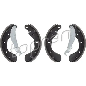 Brzdová čelist Sada brzdových čelistí, , 1605812, 1605910, 1605953, 90421797, 90542863, 91149506, TOPRAN, 202 460