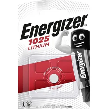 Článková baterie Energizer Lithium knoflíková baterie CR1025 (1ks)