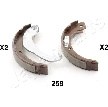 Brzdová čelist Sada brzdových čelistí JAPANPARTS GF-258AF