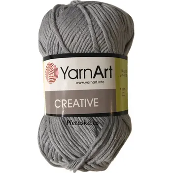 Příze Příze Creative šedá 244