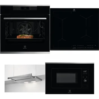 Set domácích spotřebičů ELECTROLUX KOEBP39X + ELECTROLUX EIV634 + ELECTROLUX LFP326S + ELECTROLUX LMS2203EMX