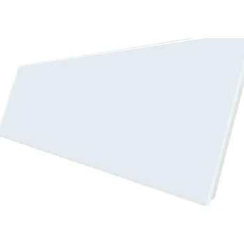 vypínač WELAIK čtyřnásobný panel vypínače skleněný 0+0+0+0 - bílý