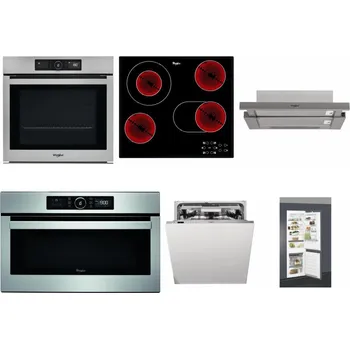 Set domácích spotřebičů WHIRLPOOL AKZ9 9480 IX + WHIRLPOOL AKT 8190/BA + WHIRLPOOL AKR 5390/1 IX + WHIRLPOOL ABSOLUTE AMW 730 IX + WHIRLPOOL WIO 3O540 PELG + WHIRLPOOL ART 66112