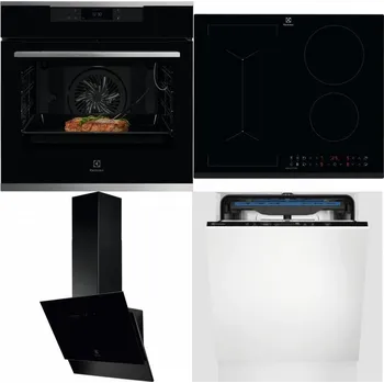 Set domácích spotřebičů ELECTROLUX KOEBP39X + ELECTROLUX LIV63431BK + ELECTROLUX LFV616K + ELECTROLUX EES48200L