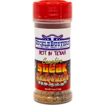 Koření BBQ koření Campfire Steak Seasoning 113g Suckle Busters