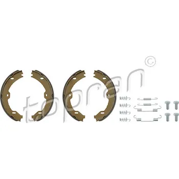 Brzdová čelist Sada brzdových čelistí, parkovací brzda, , 2304200320, A2304200320, TOPRAN, 401 026