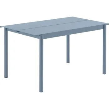 Zahradní stůl Muuto Stůl Linear Steel Table 140 cm, pale blue