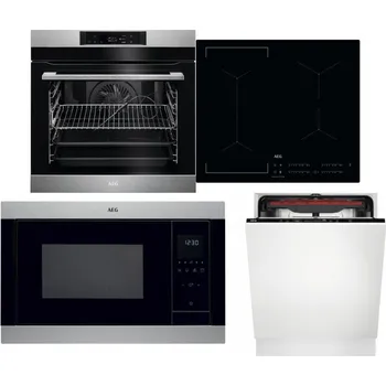 Set domácích spotřebičů AEG BPK742380M + AEG Mastery Bridge IKE64441IB + AEG Mastery MSB2547D-M + AEG Mastery MaxiFlex FSB53927Z