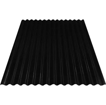 Plech Vlnitý plech BRAVO S18 - 883x2000 mm, RAL 9005