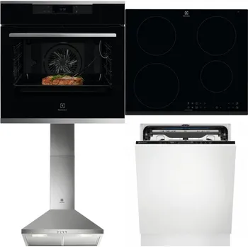 Set domácích spotřebičů ELECTROLUX KOEBP39X + ELECTROLUX LIR60430 + ELECTROLUX LFC316X + ELECTROLUX EEM69410L