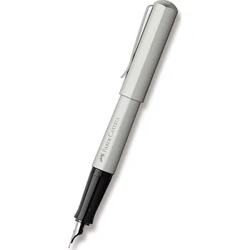 Faber-Castell Hexo Silver Matt Provedení: plnící pero - hrot F