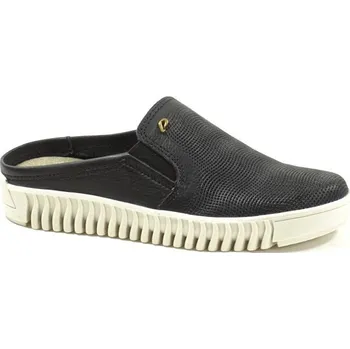 Dámská zdravotní obuv Sante zdravotní obuv Santé kožené dámské vycházkové zdravotně tvarované pantofle černé Tabulka dámských velikostí: 37