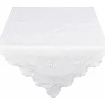 Ubrus vyšívaný Anička bílá cena od - 40 x 140cm