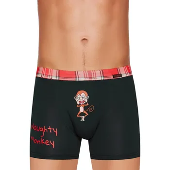 Boxerky Pánské boxerky Fun 17/1-19/E233 monkey FABIO