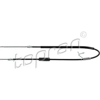 Lanko parkovací brzdy Tažné lanko, parkovací brzda, , 1494642, 1C152A809CB, 1C152A809CE, 1C152A809CF, 1C152A809CG, 4095181, 4400344, 4519422, TOPRAN, 304 662