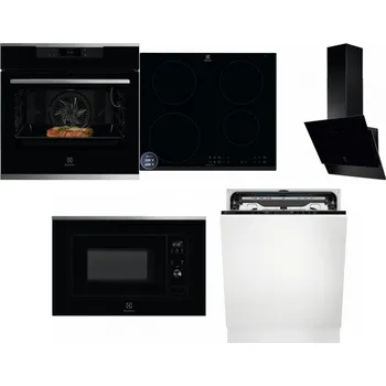 Set domácích spotřebičů ELECTROLUX KOEBP39X + ELECTROLUX LIR60433B + ELECTROLUX LFV616K + ELECTROLUX LMS2203EMX + ELECTROLUX EEM69410L
