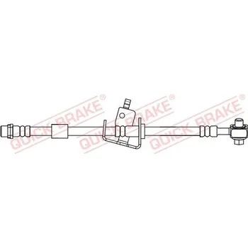 Brzdová hadice Brzdová hadice Quick Brake 58.855X