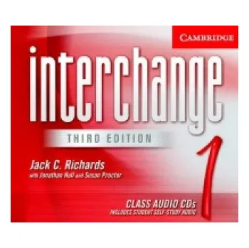 Cizí jazyk Interchange Level 1 Class Audio CDs 1 – Jack C. Richards,Jonathan Hull,Susan Proctor (EN)