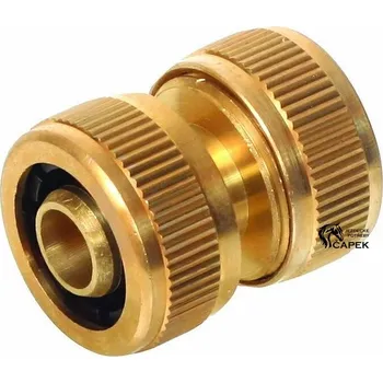 Věšák na sedlo a uzdečku Spojka Rosa -MOSAZ 1/2"-