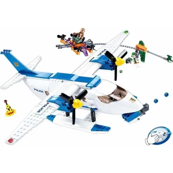 Dětské zboží Sluban Policie M38-B0826 Hydroplán a zloději