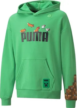 Chlapecká mikina PUMA x Minecraft Hoodie 533436-87