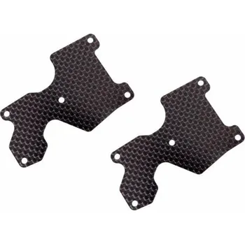 RC náhradní díl MUGEN Seiki Mugen uhlíkové pouzdra do ramen zadní - REAR LOWER ARM PLATE 1mm (CFRP) - expresní doprava