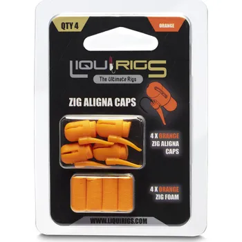 Liquirigs - Liquid Zig montáž s plovoucí pěnou, oranžová 4+4ks + Kód na slevu 10%: SLEVA10