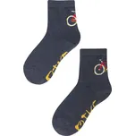 Chlapecké ponožky WOLA BIKE šedé Velikost: 21-23