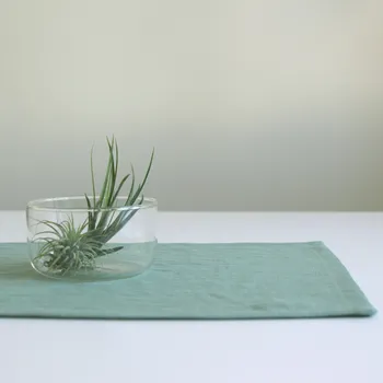 prostírání TULULUM Prostírání lněné - mint, 45 x 35 cm, 2 ks v sadě