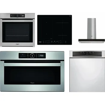 Set domácích spotřebičů WHIRLPOOL AKZ9 9480 IX + WHIRLPOOL WL B8160 NE + WHIRLPOOL WHBS 62F LT K + WHIRLPOOL ABSOLUTE AMW 730 IX + WHIRLPOOL WBC 3C34 PF X