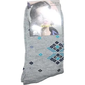 Dámské kalhoty Dámské klasické bavlněné ponožky ZC 2010 - 801/1