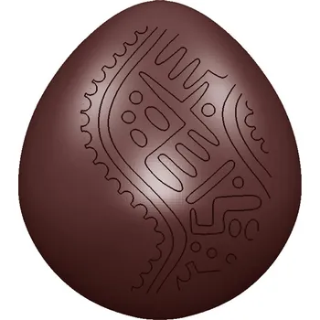 Forma na pečení CHOCOLATE WORLD FORMA NA PRALINKY - VAJÍČKO S MAYSKÝM MOTIVEM 24ks