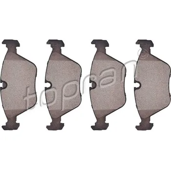 Brzdová destička Sada brzdových destiček, kotoučová brzda, , 34111157813, 34111159259, 34111159279, 34111160450, 34111160459, 34111162535, TOPRAN, 500 376