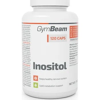 GymBeam Inositol 500 mg 120 cps.