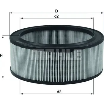 Vzduchový filtr Vzduchový filtr, , KNECHT, LX516