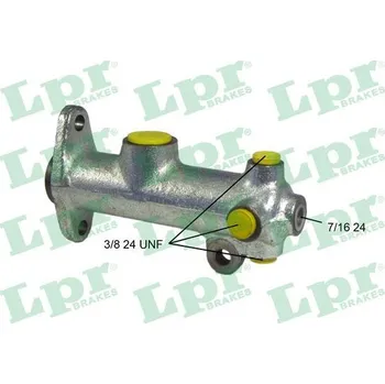 Brzdový válec Hlavní brzdový válec, , 0855860900, 0855891200, 855860900, 8558609000, 8558609001, 855891200, LPR, 1100