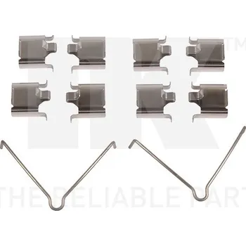 Přislušenství brzdového systému Sada příslušenství, obložení kotoučové brzdy NK 7932166