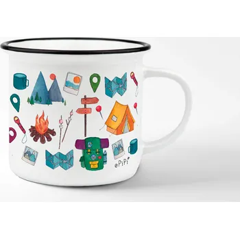 ePiPí Keramický hrnek 250 ml - Kempování